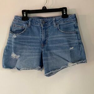GAP KIDS GIRLS DENIM MIDI SHORT SIZE 14 .